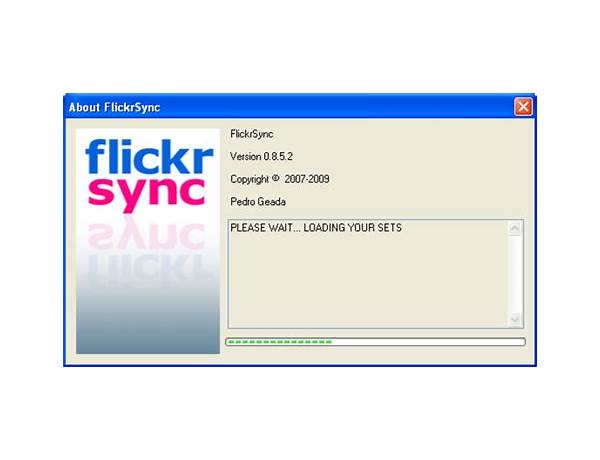 FlickrSync for Windows - Download it from Habererciyes for free